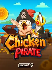 Chicken Pirate crash game at KINGLAROPH COM
